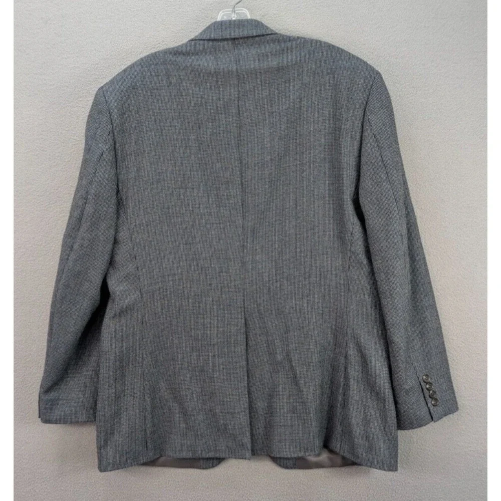 Lauren Ralph Lauren Blazer Jacket Men's‎ 44R? Wool Houndstooth Old Money Formal